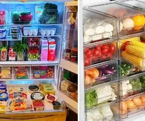 چیدمان اصولی داخل یخچال و فریزر؛ راهکار افزایش موندگاری و کیفیت مواد غذایی