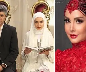 مریم خدارحمی تو ستایش چی بود حالا از سنگینی آرایش چپ میکنه؛ فقط تریپ مهمونیش با صندل!