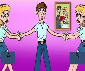 هوش تصویری؛ اگه ادعای باهوشی داری بگو این آقاهه همسر کدوم از این خانمای خشنه؟