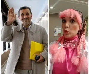 (ویدیو) گفتگوی جالب مهسا ایرانیان با محمود احمدی نژاد