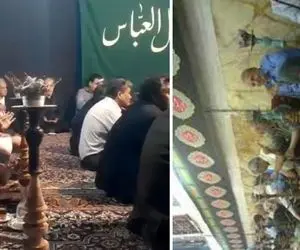 عزاداری با طعم قلیان؟!