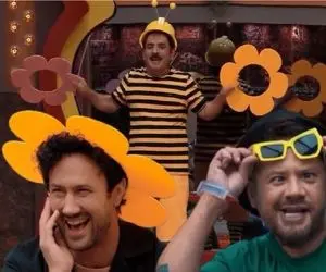 سکانس خندان/عمو رشید تو جوکر خروس میشه و حقوق میخونه/اوجی کوتاه نمیاد