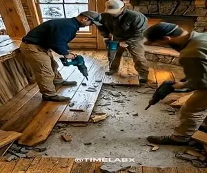 معماری خلاقانه؛ کف زمین آشپزخونه رو کندن رودخونه زدن زیرش با روح و روانت بازی میکنه