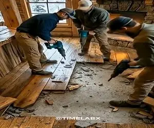 معماری خلاقانه؛ کف زمین آشپزخونه رو کندن رودخونه زدن زیرش با روح و روانت بازی میکنه