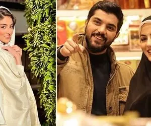 تیپ هفت رنگ پردیس پور عابدینی که از کیفیت زیاد انگار تو تخم چشا نشسته؛ آستینه یا پارچ!