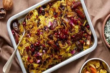 آموزش آشپزی؛ عدس پلو رو اینجوری بپز محشر میشه