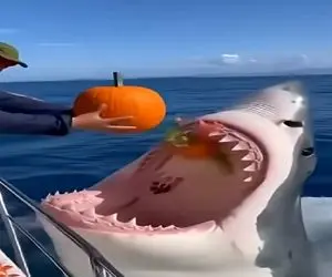 معماری طبیعت؛ نهنگ عاشق یه ماهی شده دیگه گوشت نمیخوره گیاهخوار شده بهش میوه میدن