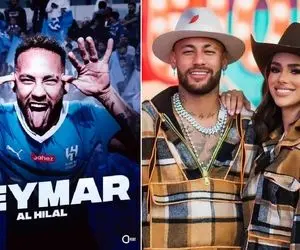 آیا نامزد نیمار هم مثل جورجینای رونالدو پایش به بلاد سعودی می رسد؟