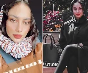 "ترلان پروانه" تنها با یک "باندانا"؛ کشف حجاب زیر پوستی خانم بازیگر! +عکس