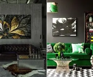 مشکی رنگ عشقه؛ با مبلمان مشکی جوری خونتو دکور کن که همه جادو و مبهوت دیزاینِت بشن!