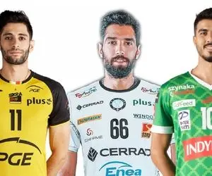 جولان والیبال ایران در اروپا