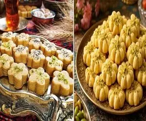 طرز تهیه شیرینی نخودچی به روش بازاری و قنادی / لذیذ و مجلسی با دستور پخت آسان + فیلم