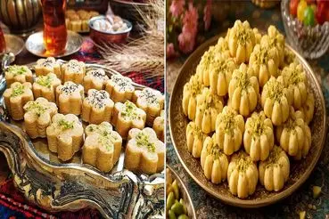 طرز تهیه شیرینی نخودچی به روش بازاری و قنادی / لذیذ و مجلسی با دستور پخت آسان + فیلم