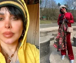 استایل خاص "فلور نظری" تو ایران که خیلی ازش بعید بود؛ با ایییین پروتزا شد همسن عروسش!