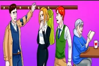 بازی فکری؛ یکی از همکارای آقا معلم کتشو پاره کرده از هوشت استفاده کن و طرفو پیدا کن