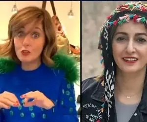 شوخی بدل اسپانیایی شقایق دهقان؛ سلام خانم شیرزاد!