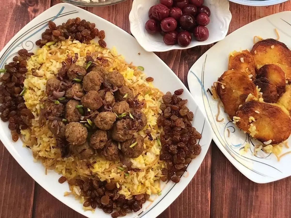 رشته پلو