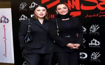 تلاش های نازنین بیاتی در لباس برای خیلی قد بلند دیده شدن در اکران با موافقیت مواجه شد