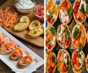 تارت سالمون دودی غذای محبوب همه ی ورزشکاراست، اگه توام میخوای خوش فرم باشی امتحانش کن