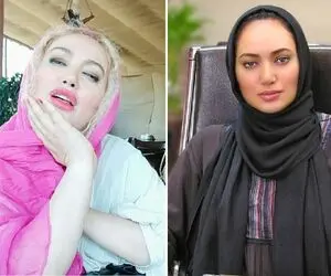 تصاویر زشت و منشوری از لوندی خانم بازیگر در مکانی عمومی!