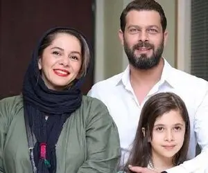 عکس همسر و دختر پژمان بازغی دست به دست در اینستاگرام!