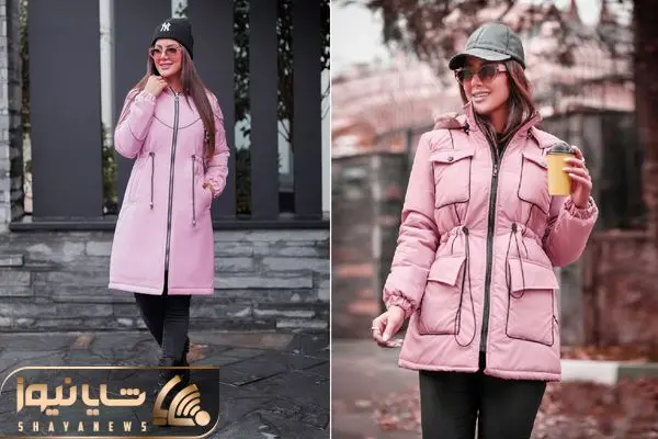 کاپشن صورتی