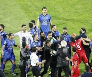 بلایی که مشت غلامپور بر سر چشم بازیکن پرسپولیس آورد