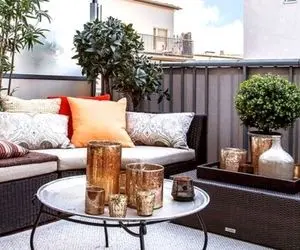 چیدانه خیلی قشنگ؛ دکور تراس باید طوری باشه که میری توش صفا کنی اینارو ببین ته خلاقیتن