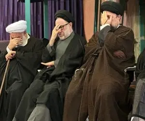 (عکس) سید محمدخاتمی کنار رئیس دفتر رهبر انقلاب پس از سال ها