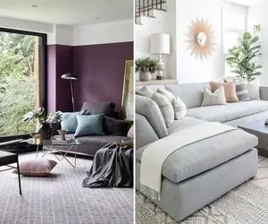 با فرش طوسی به خونَت ظاهری مدرن اما هنری بده؛ هم مناسب اتاق خواب هم اتاق نشیمن