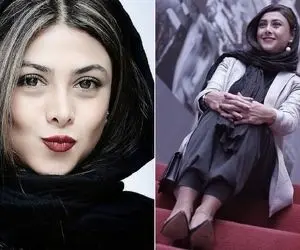 "آزاده صمدی" با مَلحفه خونشون شلوار دوخته قَد برج میلاد؛ خانوم رو زمین جات نیستا!