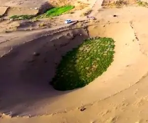 ایده های خلاقانه؛ با روش های نوین تو کویر هندوانه کاشتن محشر هندونه مخصوص دیابتی ها