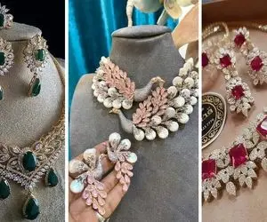 مدل های سرویس سنگی طلا که کردها توی عروسی به عروساشون هدیه میدن؛ قد بچه 2ماهه وزنشونه