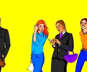 هوش تصویری؛ اگه ادعات میشه که باهوشی بگو کدوم از این خانوما همسر آقا خوشتیپه هستند؟