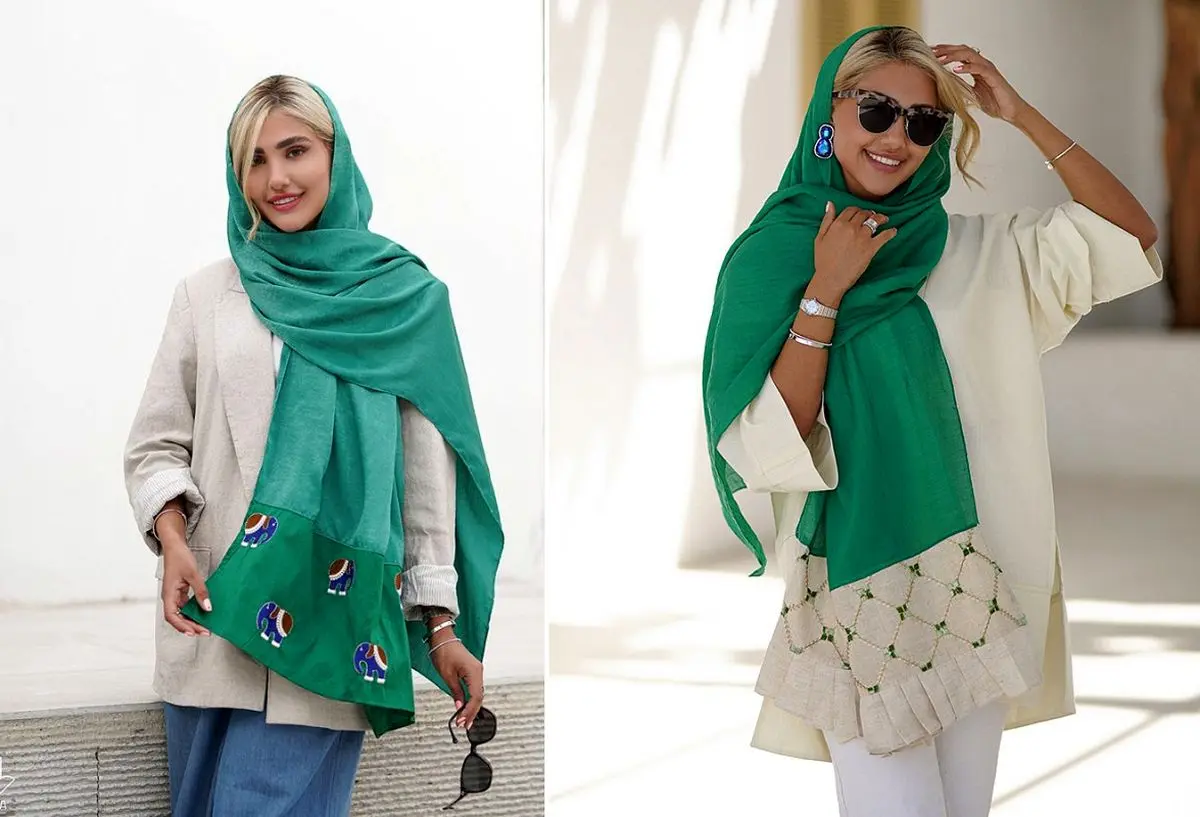 چه شالی به رنگ پوست ما می آید؟