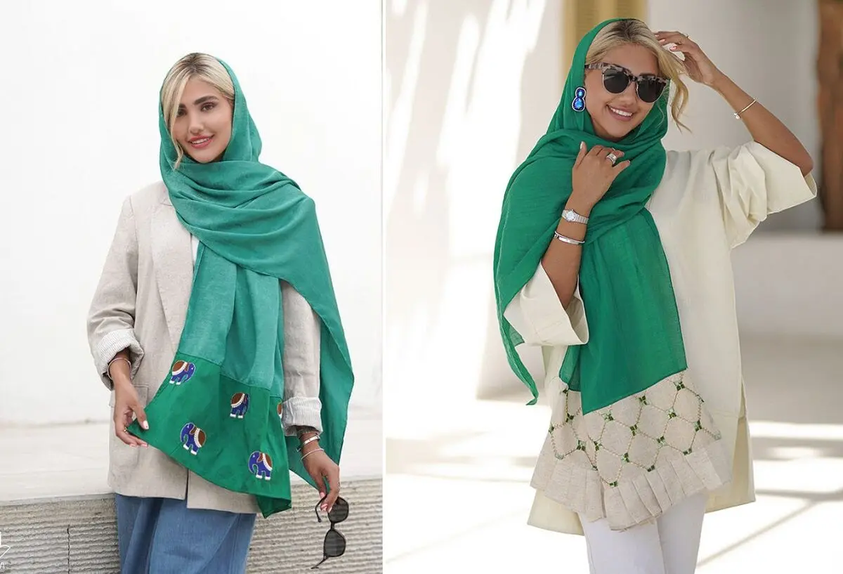 چه شالی به رنگ پوست ما می آید؟