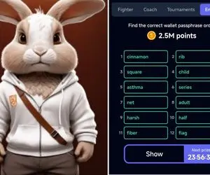 کد انیگما راکی رابیت (rocky rabbit) یک شنبه 4 شهریور + آموزش