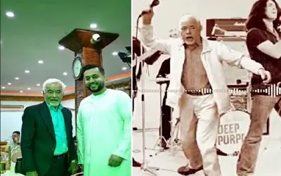 آواز دیش دیش؛ صادق بوقی پیش عربا دشاشه پوش آو آو آو خوند پرشور تر از همیشه