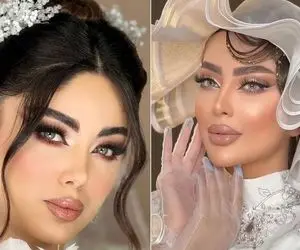 آرایش های عروس مد 1405؛  عروسای این سال آلبومشون محشر میشه چون آرایششون همیشه مده