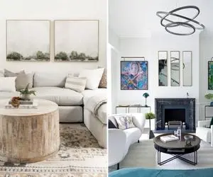 دوست داری دکور خونَت هرگز از مد نیوفته؟ یک چیدمان سفید اما نه بی رنگ و روح می ترکونه