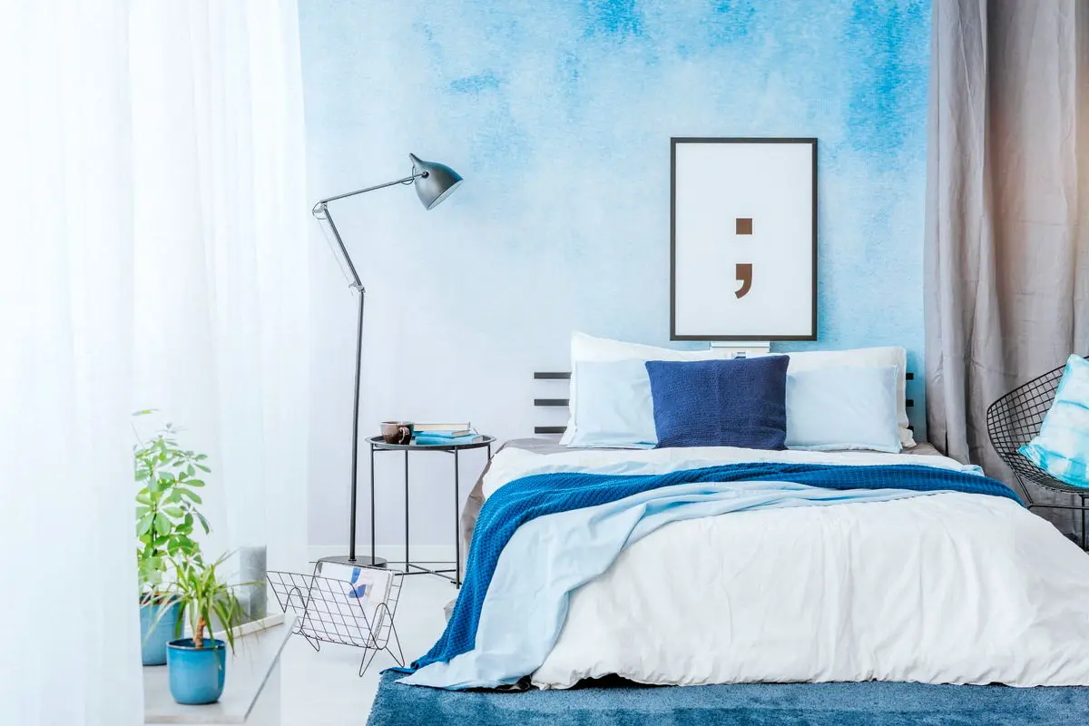 Bedrooms with Blue