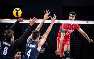 ساعت و تاریخ بازی چهارم والیبال ایران با ایتالیا در المپیک 2020+جدول 