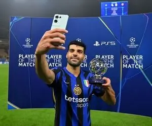 مهدی طارمی در اینتر رکورد زد!