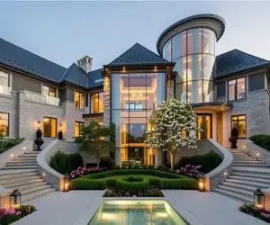 معماری خلاقانه؛ خونه میلیون دلاری با شاهکار در طراحی داخلی و خارجی که سیندرلام  ندید