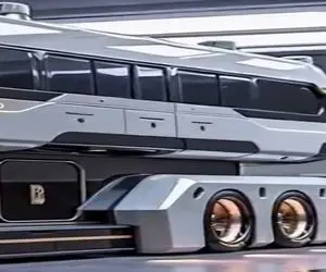 دنیای خودروسازی؛ کمپر مجهز رولزرویس ساختن توش انگار خونه ی شاهانه حتی تصورش قفله