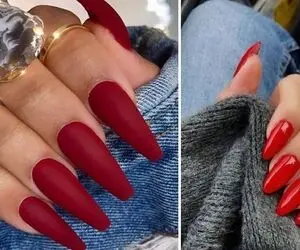لاک قرمز بین لاکا یجور سروری میکنه دستات حسابی لاکچری شه / واسه موندگاریشم چاره دارم