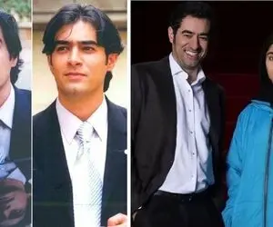 قبل و بعد شهاب حسینی / شمس مست عشق انگار پنجاه سال از همسر دومش بزرگتره