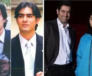 قبل و بعد شهاب حسینی / شمس مست عشق انگار پنجاه سال از همسر دومش بزرگتره