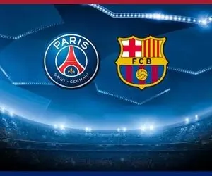 کُری هواداران پی اس جی برای بارسلونا