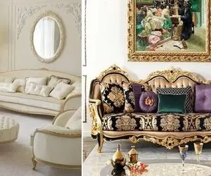 مبلمان کابریول یکی از شیک‌ترین انواع مبلمان / یه دست ازینا بتونی بخری انگار شاه شدی